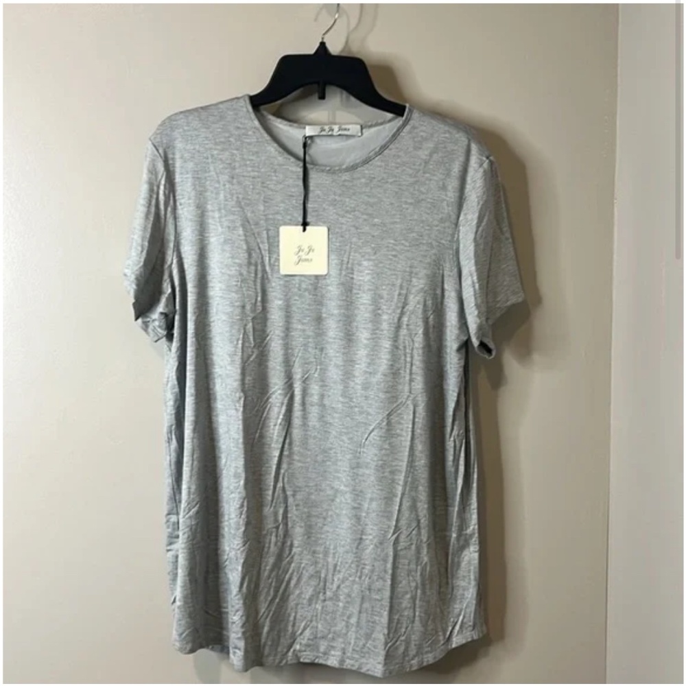 Juju Jams Claire Heather Short Sleeve Top NEW size X Large